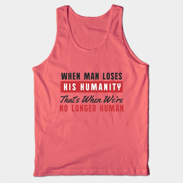 No Longer Human Tank Top by HartDesain